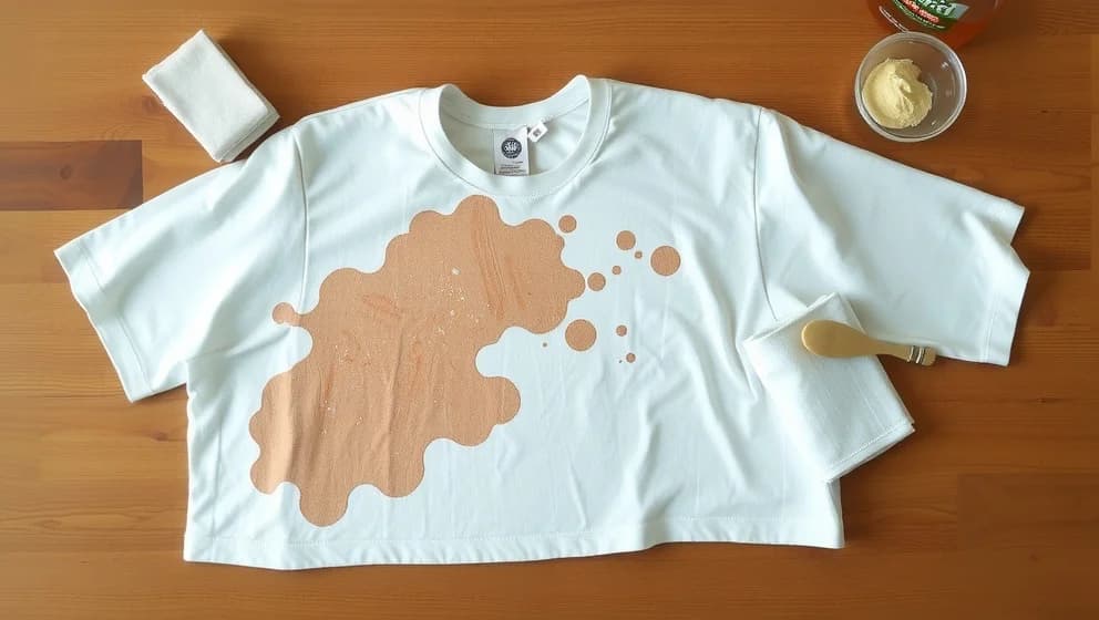 Hur tar man bort fettfläckar på kläder