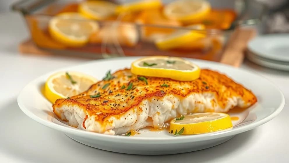 Världens lättaste torsk i ugn